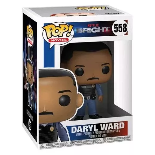 Funko Pop! Daryl Ward #558 Netflix Bright Movies Vinyl Figure Box