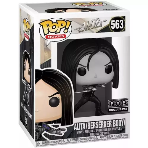 Funko Pop! Alita (Berserker Body) #563 Black and White Box