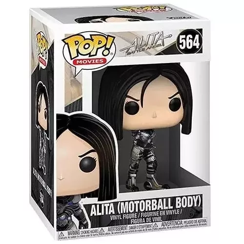 Funko Pop! Alita (Motorball Body) #564 Alita Battle Angel Box