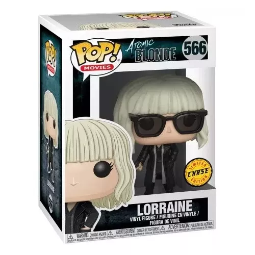 Funko Pop! Lorraine #566 Sunglasses Chase Atomic Blonde Box