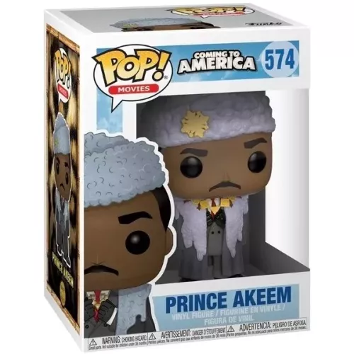 Funko Pop! Prince Akeem #574 Coming to America Movies Box