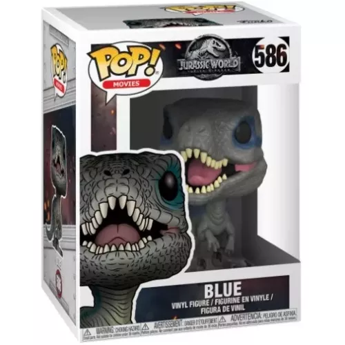 Funko Pop! Blue #586 Jurassic World Fallen Kingdom Box