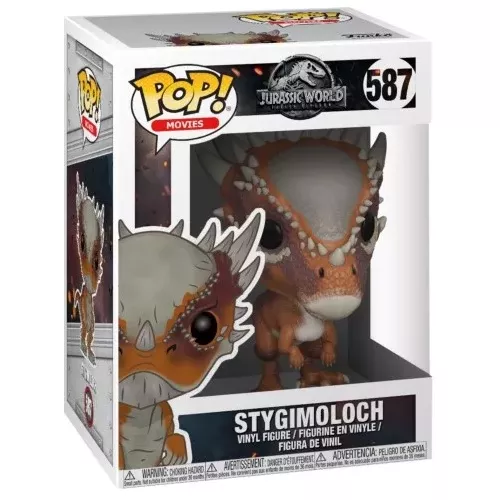 Funko Pop! Stygimoloch #587 Jurassic World Fallen Kingdom Box