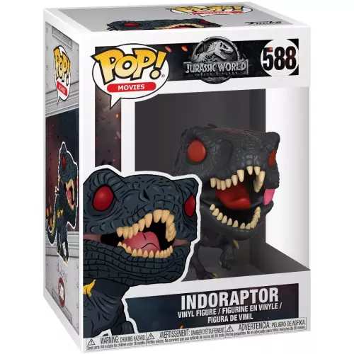 Funko Pop! Indoraptor #588 Jurassic World Fallen Kingdom Box
