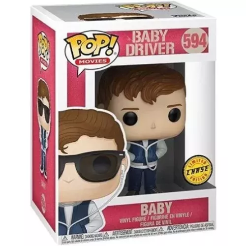 Funko Pop! Baby #594 No Sunglassess Chase Baby Driver Box