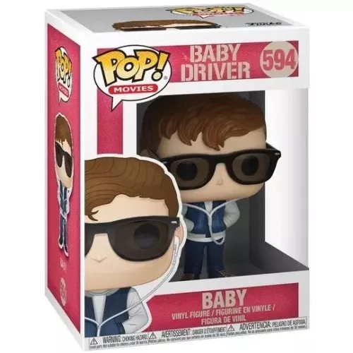 Funko Pop! Baby #594 Baby Driver Movies Vinyl Figure Box