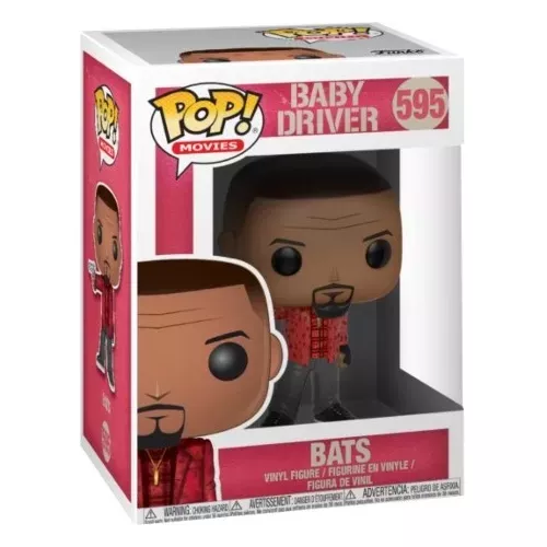 Funko Pop! Bats #595 Baby Driver Movies Vinyl Figure Box