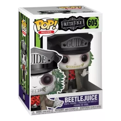 Funko Pop! Beetlejuice #605 Guide Movies Vinyl Figure Box
