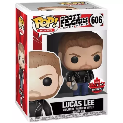 Funko Pop! Lucas Lee #606 with Skateboard Scott Pilgrim vs. the World Box