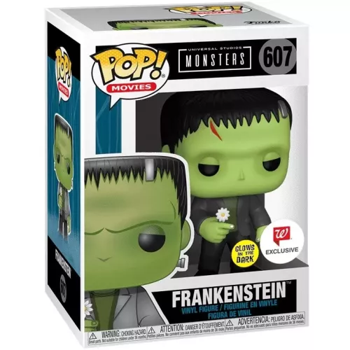 Funko Pop! Frankenstein #607 with Flower Glows in the Dark Box