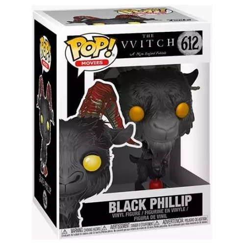 Funko Pop! Black Phillip #612 The VVitch A New England Folktale Box