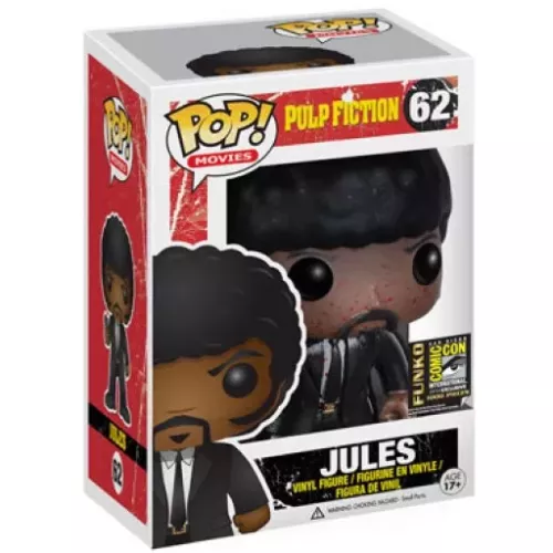 Funko Pop! Jules #62 Bloody Pulp Fiction Movies Vinyl Figure Box