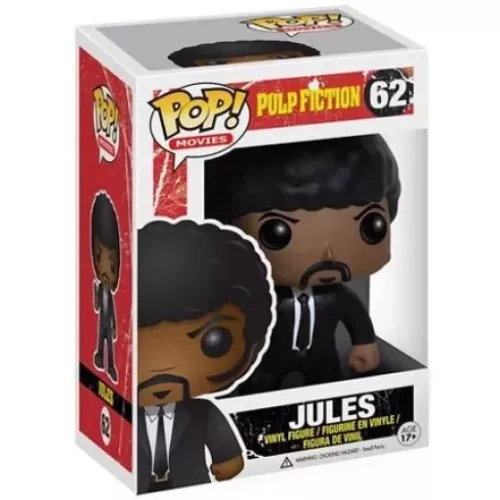 Funko Pop! Jules #62 Pulp Fiction Movies Vinyl Figure Box