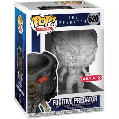 Funko Pop! Fugitive Predator #620 Invisible The Predator Box