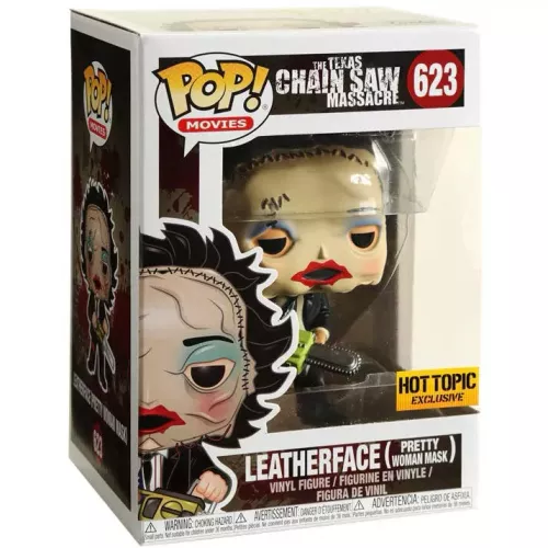 Funko Pop! Leatherface (Pretty Woman Mask) #623 The Texas Chain Saw Massacre Box