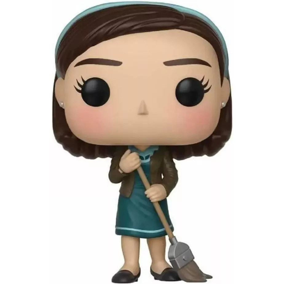 Elisa with Broom