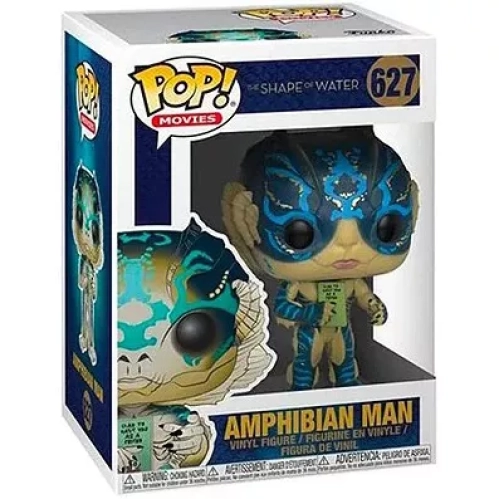 Funko Pop! Amphibian Man #627 with Card The Shape of Water Box