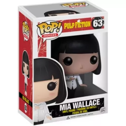 Funko Pop! Mia Wallace #63 Pulp Fiction Movies Vinyl Figure Box