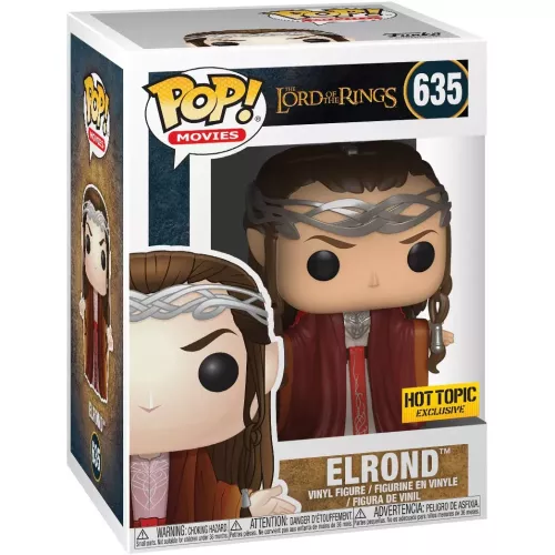 Funko Pop! Elrond #635 The Lord of the Rings Movies Box