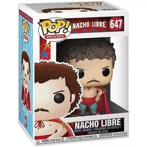 Funko Pop! Nacho Libre #647 Movies Vinyl Figure Box