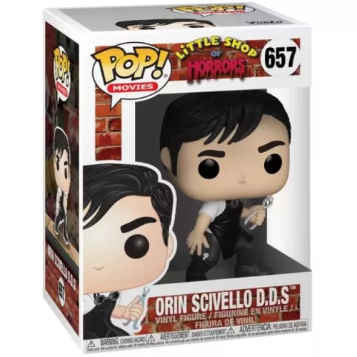 Funko Pop! Orin Scrivello D.D.S. #657 Little Shop of Horrors Box