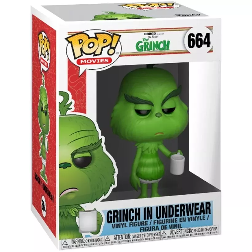 Grinch in Underwear Box