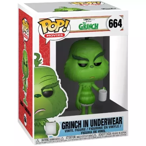 Funko Pop! Grinch in Underwear #664 Illumination Presents Dr. Seuss The Grinch Box