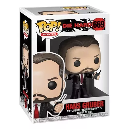 Funko Pop! Hans Gruber #669 Die Hard Movies Vinyl Figure Box