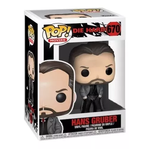 Funko Pop! Hans Gruber #670 Die Hard Movies Vinyl Figure Box
