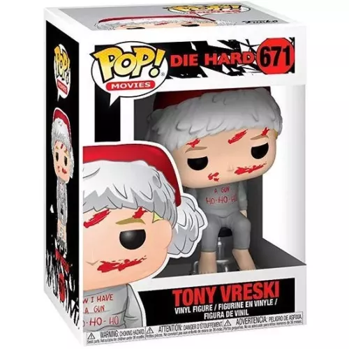 Funko Pop! Tony Vreski #671 Die Hard Movies Vinyl Figure Box