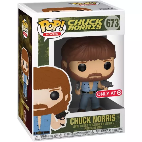Funko Pop! Chuck Norris #673 Movies Vinyl Figure Box