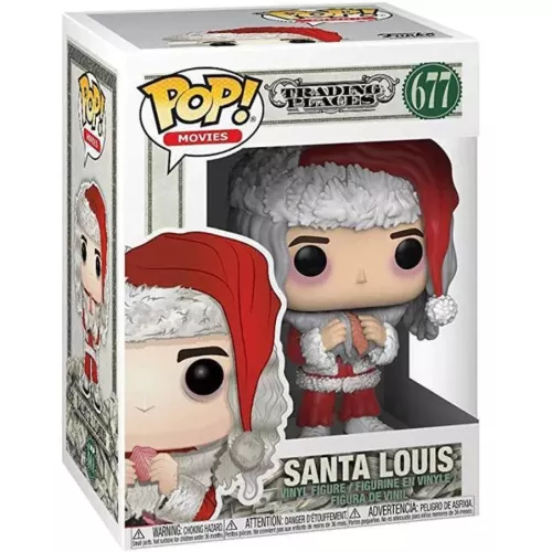 Funko Pop! Santa Louis #677 Trading Places Movies Vinyl Figure Box