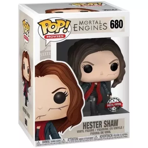Funko Pop! Hester Shaw #680 Unmasked Mortal Engines Box