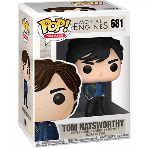 Funko Pop! Tom Natsworthy #681 Mortal Engines Movies Box