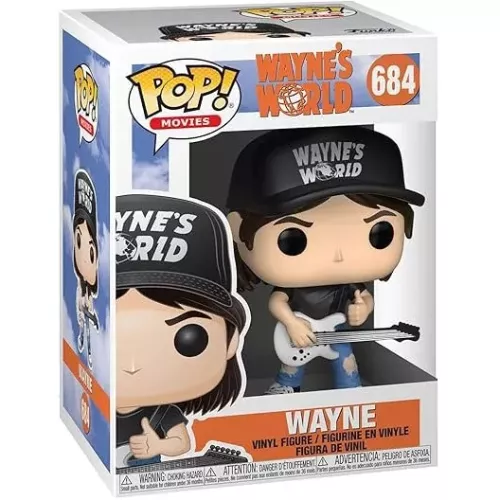 Funko Pop! Wayne #684 Wayne's World Movies Vinyl Figure Box