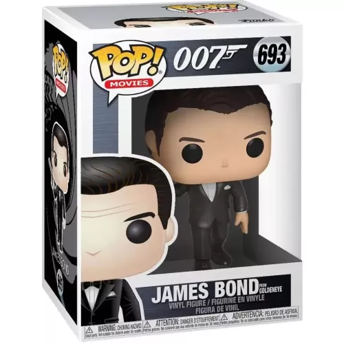 Funko Pop! James Bond from GoldenEye #693 OO7 Movies Box