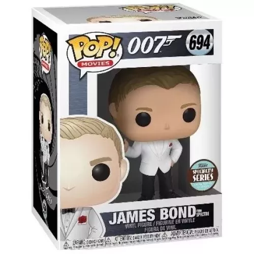 Funko Pop! James Bond from Spectre #694 OO7 Movies Box