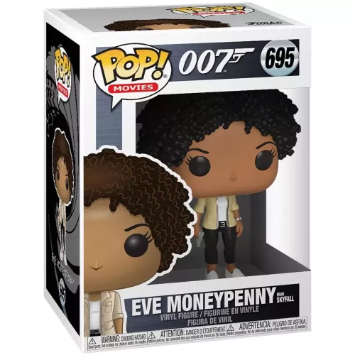 Funko Pop! Eve Moneypenny from Skyfall #695 OO7 Movies Box