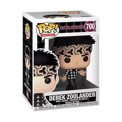 Funko Pop! Derek Zoolander #700 Movies Vinyl Figure Box