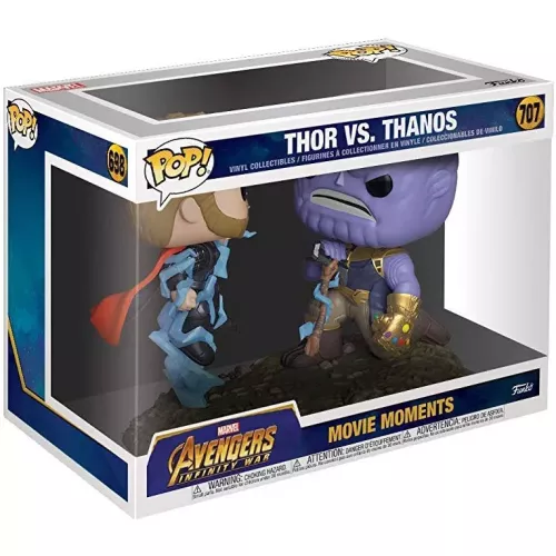 Funko Pop! Thor Vs. Thanos #707 Marvel Avengers Infinity War Box