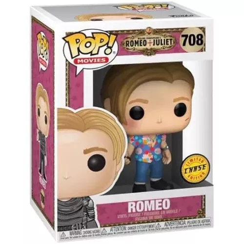 Funko Pop! Romeo #708 Gun and Hawaiian Shirt Chase Box