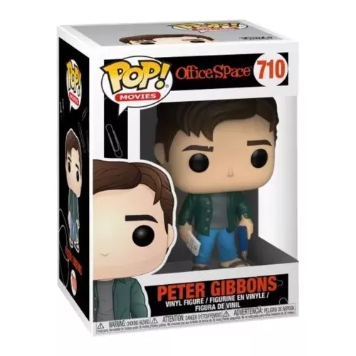Funko Pop! Peter Gibbons #710 Office Space Movies Vinyl Figure Box