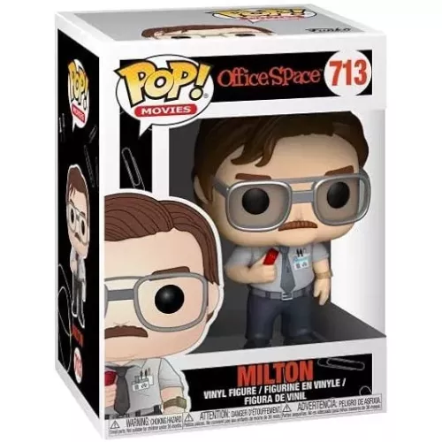 Funko Pop! Milton #713 Office Space Movies Vinyl Figure Box