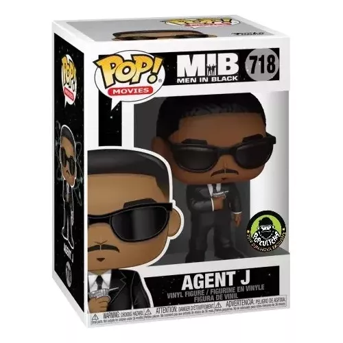 Funko Pop! Agent J #718 MIB Men in Black Movies Vinyl Figure Box