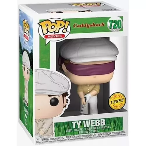 Funko Pop! Ty Webb #720 Blindfolded Chase Caddyshack Box
