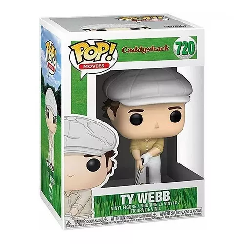 Funko Pop! Ty Webb #720 Caddyshack Movies Vinyl Figure Box