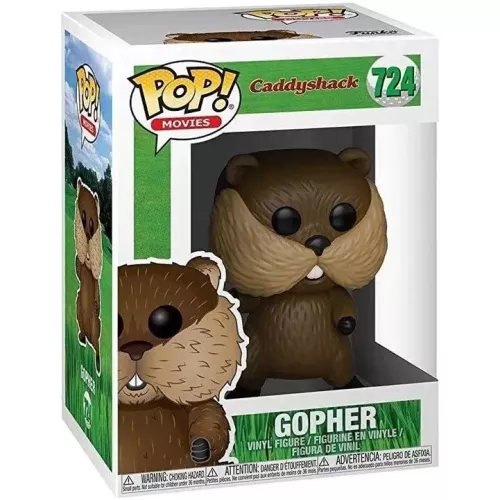 Funko Pop! Gopher #724 Caddyshack Movies Vinyl Figure Box