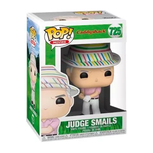 Funko Pop! Judge Smails #725 Hat Caddyshack Movies Box