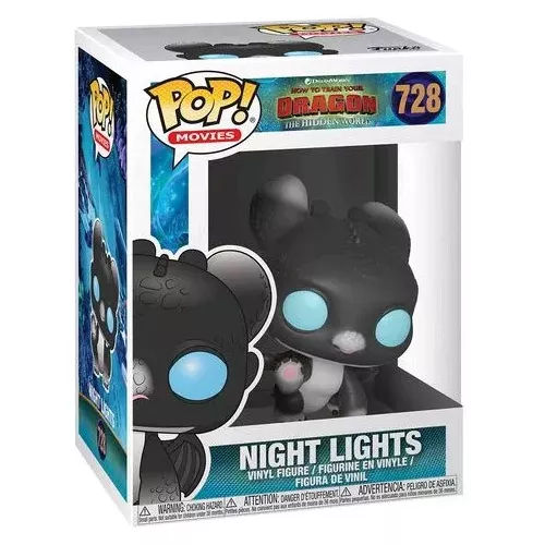 Funko Pop! Night Lights #728 Dreamworks How to Train Your Dragon The Hidden World Box
