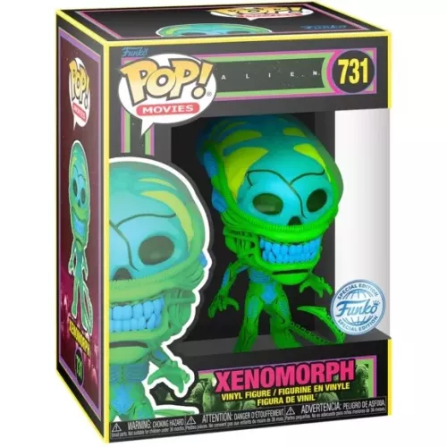 Funko Pop! Xenomorph #731 Blacklight Alien Movies Vinyl Figure Box